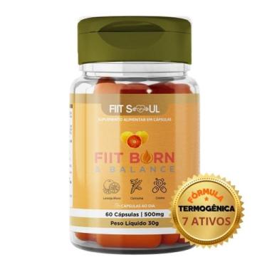 Imagem de Fiit Burn Balance  Laranja Moro, Cromo e Fibras Prebióticas  Suplement