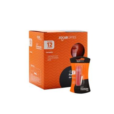 Imagem de Kit 12 Refil Para Marcador Para Quadro Branco 5,5ml Jocar Office Cor:V