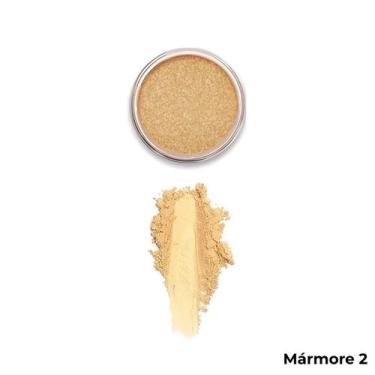 Imagem de Pó Solto Facial Boca Rosa Beauty 20g Matificante Selante Cor:Mármore 2