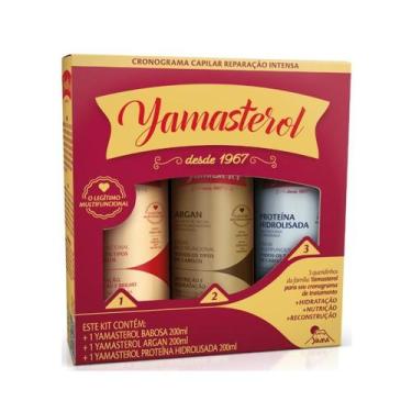 Imagem de Kit Yamasterol Cronograma Capilar Reparação Intensa Yamá