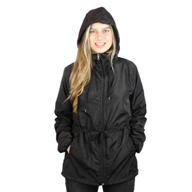 Imagem de Parka Corta Vento Feminina Plus Size WSS Icon Surf - WSS BRASIL, Branc