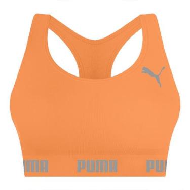 Imagem de Top Nadador Sem Costura Esportivo Com Elástico Academia Fitness Puma, 