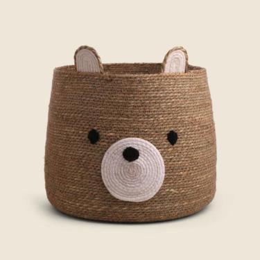 Imagem de Cesto Teddy Fibra Natural 39cm - A\BABY