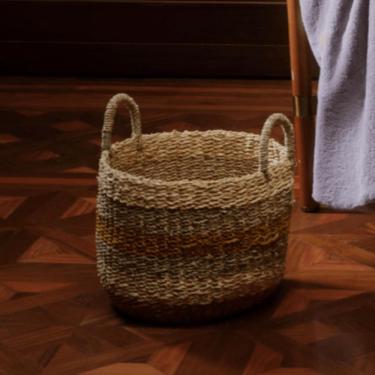 Imagem de Cesto com Alça Lille Fibra Natural -  A\CASA