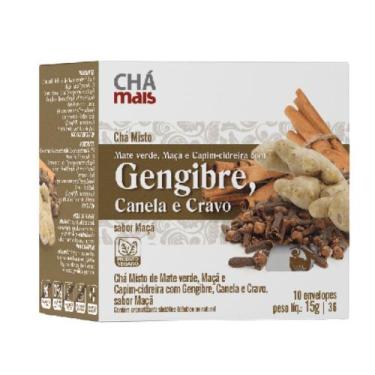 Imagem de Chá Misto de Gengibre, Cravo e Canela 10 sachês - Chá mais
