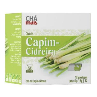 Imagem de Chá de Capim-Cidreira 10 sachês - Chá Mais