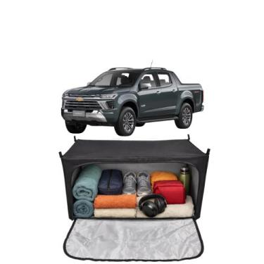 Imagem de Bolsa Para Caçamba Pick Up Todas Caminhonetes 200 Litros Em Lona Imper