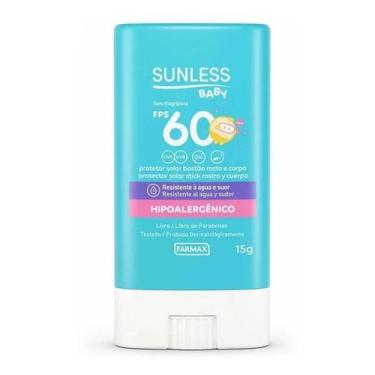 Imagem de Protetor Solar Sunless Baby 60fps Bastão Resistente A Água - Congratul