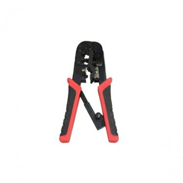Imagem de Alicate de Crimpar HK-303 para Conectores RJ45 RJ12 RJ11 com Catraca e Empunhadura Embo...