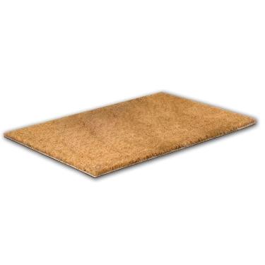 Imagem de Capacho De Porta Tapete Fibra De Coco Grosso 100x050 Grande