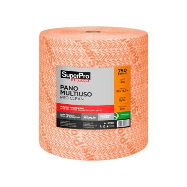 Imagem de Pano Multiuso Laranja 27cm x 300m BettaninPro