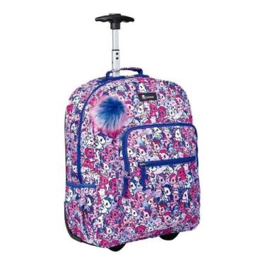 Imagem de Mochila Tokidoki Unicórnio 20t01 Rodinhas G Sestini Azul