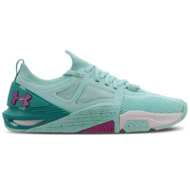 Imagem de Tênis Under Armour Tribase Cross 2 Feminino Verde Agua, 41