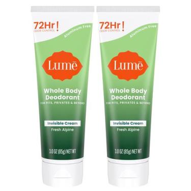 Imagem de Creme desodorante Lume Whole Body Invisible 90mL x2 Fresh Alpine