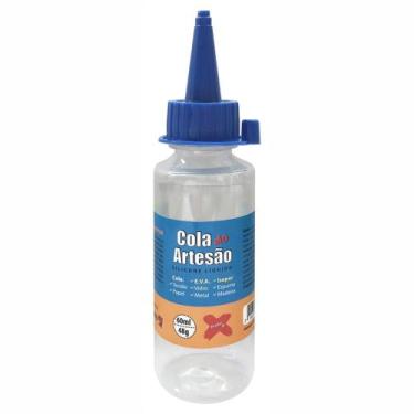 Imagem de Cola Do Artesão - Silicone Líquida Trasparente 60ml - Make +