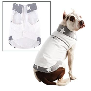 Imagem de Roupa Pet Camisa Reveilon Ano Novo Especial Buldogue Francês Cor:Branc