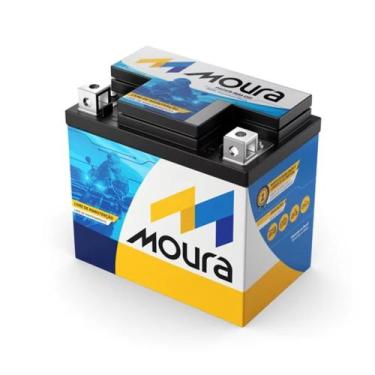 Imagem de Bateria Para Moto 6ah Twister Tornado Falcon Cb300 - Moura