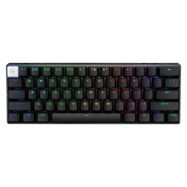 Imagem de Teclado Sem Fio Mecânico Gamer Logitech G PRO X 60 Lightspeed, RGB, Bl
