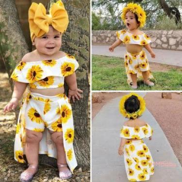 Imagem de Vestido infantil - Dorcasmoda, Amaralo, PP