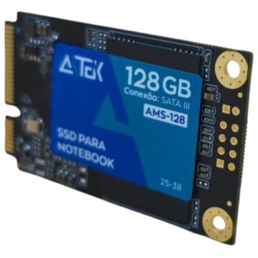 Imagem de SSD 128GB mSATA III Para Notebook Aitek AMS128 Alta Velocidade