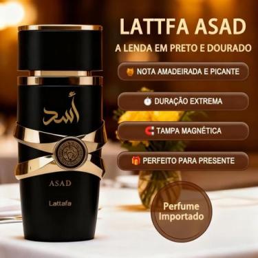 Imagem de Perfume Lattafa Asad Eau de Parfum Masculino Original - 100ml