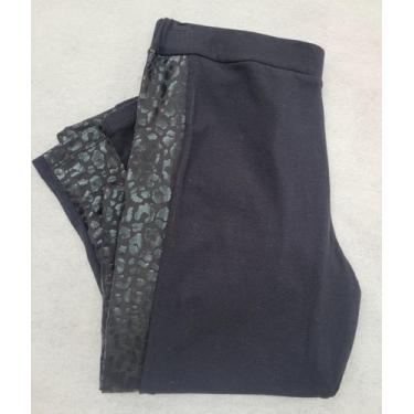 Imagem de Calça Legging Feminino Infantil - Pimentinha, Preto, Detalhe, 16