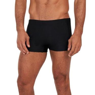 Imagem de Sunga Masculina Alto Giro Boxer Preta - 247030, P, Preto