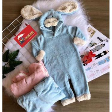 Imagem de Macacão Pijama Infantil Kigurumi De Luxo - Pronta Entrega - panda - dá