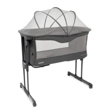 Imagem de Berço Portátil Hello Co-bed Donatello Infanti Cinza Grafite