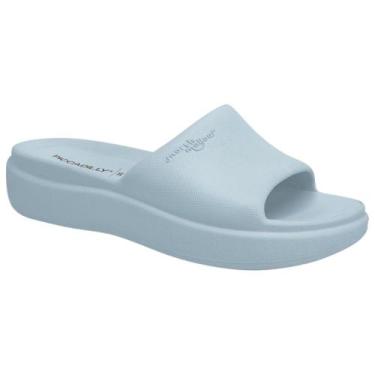 Imagem de Tamanco Feminino Piccadilly Marshmallow Retrô 2000, Azul claro, 35