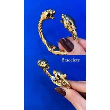 Imagem de Bracelete fino dourado - Vanguarda Acessórios 