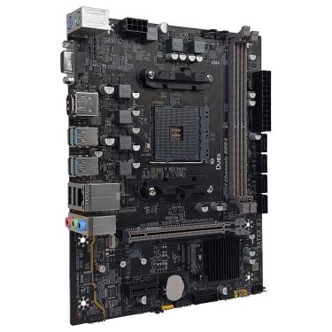 Imagem de Placa Mae DXMBB550G BULK OEM B550G AM4 DDR4 Micro ATX USB 3.2 M.2 Nvme SATA 6Gb-s para Ryzen Duex
