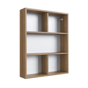 Imagem de Nicho Organizador para Banheiro ProDecor CP7010 Marrom com 3 Prateleir
