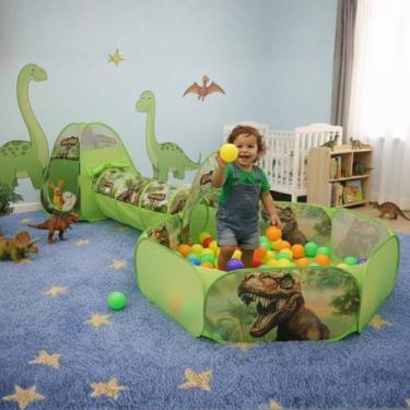 Imagem de Toca Tenda Barraca Infantil Túnel Piscina 3 em 1 com 50 Bolinha - Kids