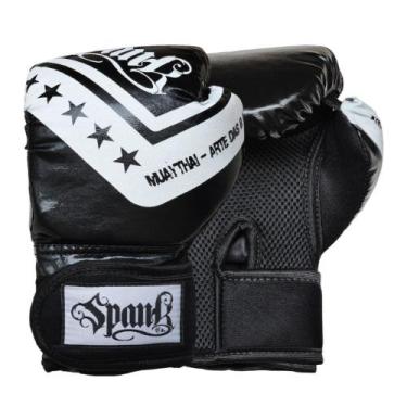 Imagem de Luva De Boxe E Muay Thai Starter Spank Oficial Cor:PretoTamanho:14OZGe