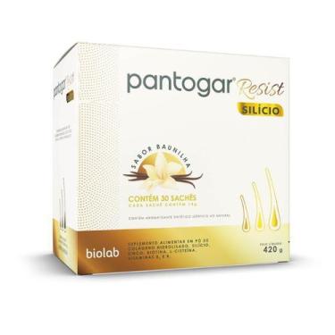 Imagem de Polivitamínico Pantogar Resist Silício Baunilha 30 sachês