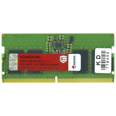 Imagem de Memória RAM para Notebook DDR5 8GB 4800MHz KD48S40-8G Alta Performance Keepdata
