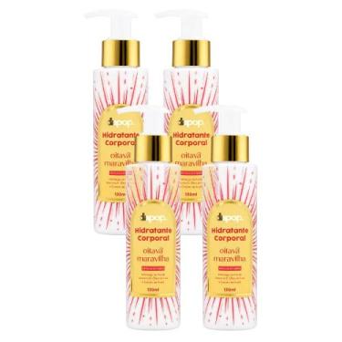Imagem de Kit 4 Hidratante Corporal Oitava Maravilha Dapop 120ml