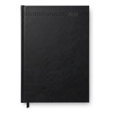 Imagem de Agenda 2027 Redoma diária safira preta 138x200mm 352 folhas