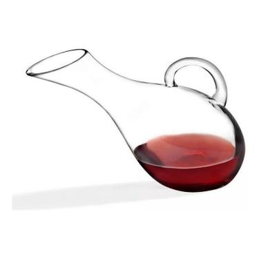 Imagem de Decanter De Vinho Vidro Arejamento 1,7 Litros C Alça Mimo