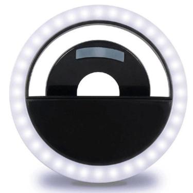 Imagem de Luz Selfie Ring Light Clipe Anel Led Flash Celular Universal