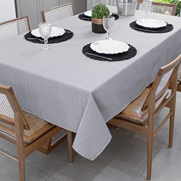 Imagem de Toalha de Mesa Quadrada Texturatta 8 Lugares 2,10m x 2,10m COZZILAR, Tecido Grosso, Elegância e Durabilidade (Modelo 8)