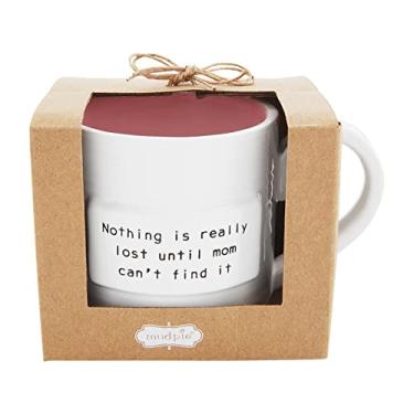 Imagem de Mud Pie Mom Sentiment Mug, Nothing Mom, 16 oz