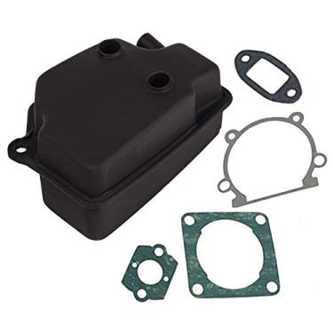 Imagem de Hippotech Silenciador e junta de cortador de bucha para aparador Stihl FS120 FS200 FS250 FS200R FS250R