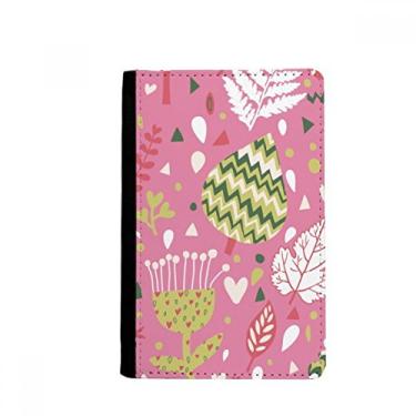 Imagem de Porta-passaporte colorido com pintura de flores para passaporte Notecase Burse carteira capa para cartão, Multicolorido.