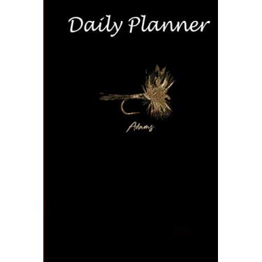 Imagem de Daily Planner - Fly Fishing Lure Adams Vintage: Daily planner 2021, US map, US holiday, 6x9 inch, 136 pages
