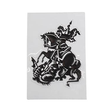 Imagem de Adesivo Carro São Jorge 10x8cm LJ-MOA0029V-M