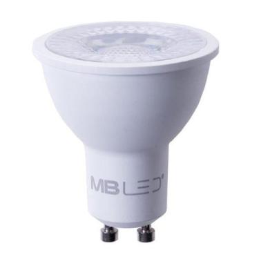 Imagem de Lampada Led Dicroica Mr16 Gu10 6W 3000K Branco Quente Lup06 - Acende A