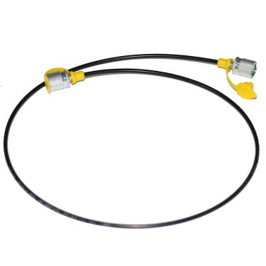 Imagem de Mangueira de teste de pressão hidráulica XZT M16-M16 9000PSI/630BAR, mangueira de teste de capacidade (18FT/6m)