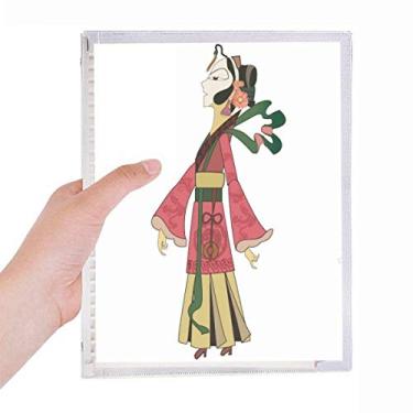 Imagem de Caderno de imagem feminino Chinese Shadow Play com folhas soltas e diário recarregável